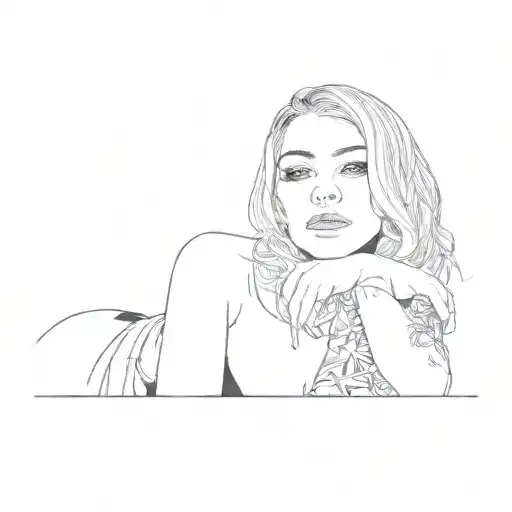 A Girl In A Black Top