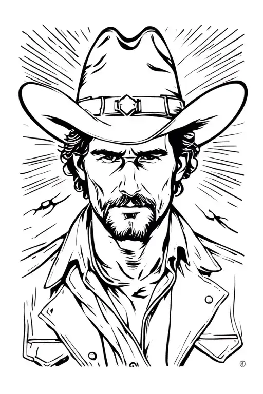 Western Outlaw Gunslinger