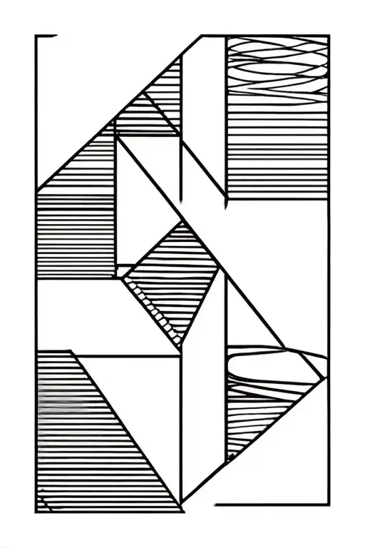 Geometric Stencil Lybra Creative