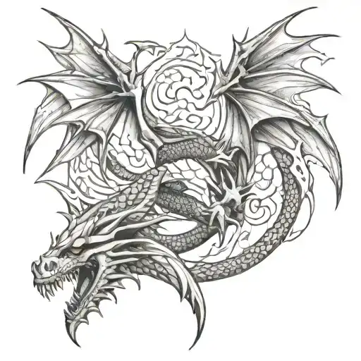 Targaryen 3 Dragon Dracarys