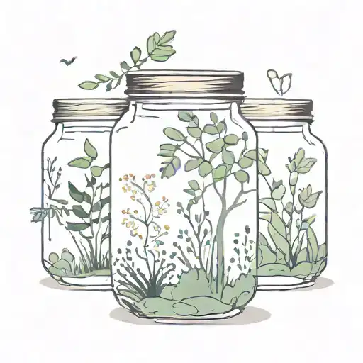 Nature In A Jar Minimalistic