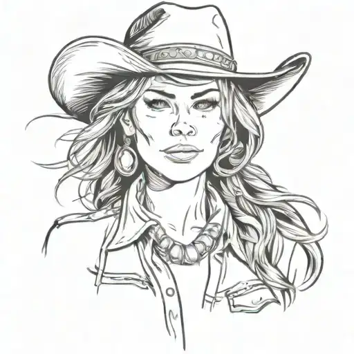 Cowgirl Portrait