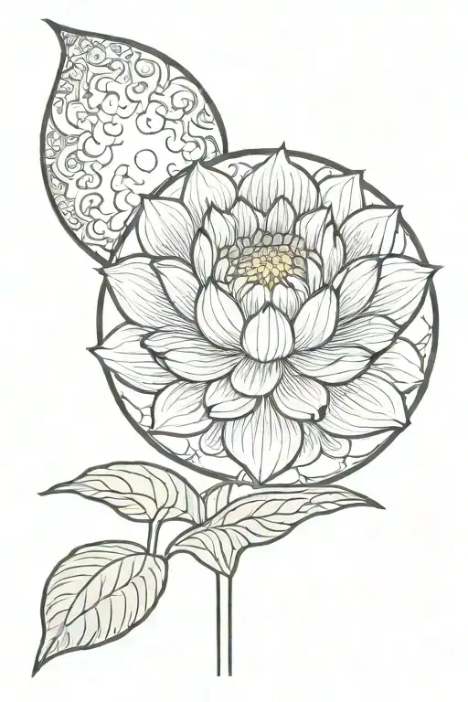 Moon Lotus Flower