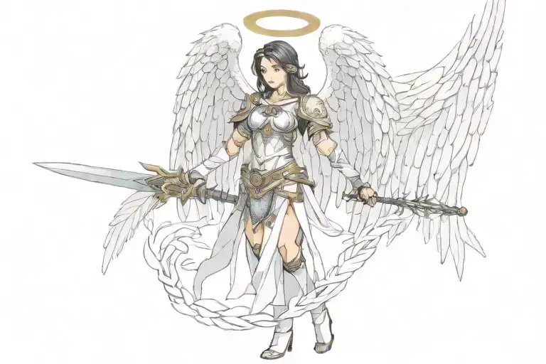 Angel Wings Warrior