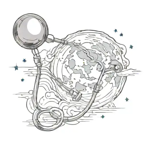 Stethoscope Moon