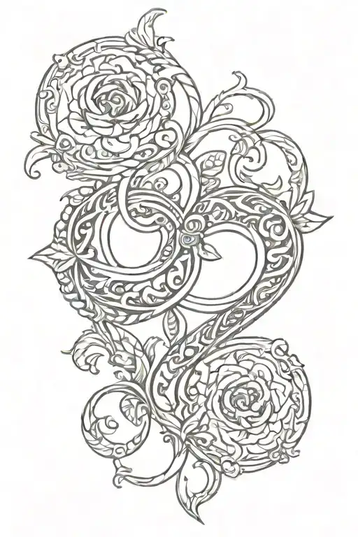 Daughter Son 29 Infinit Love Symbol