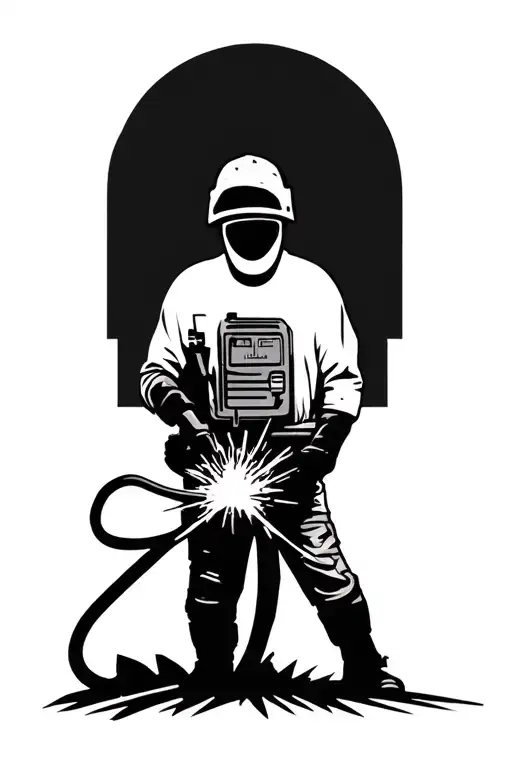 Welder Working