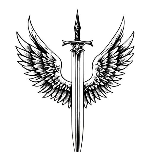 Sword With Wings