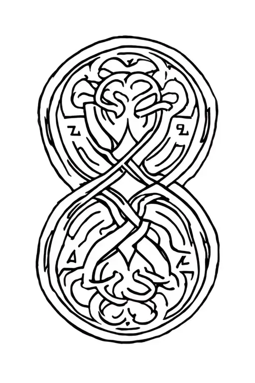 Zodiac Sign Intertwined