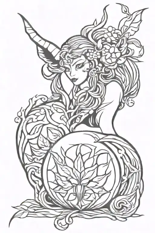 Pomegranade Feminine Demon