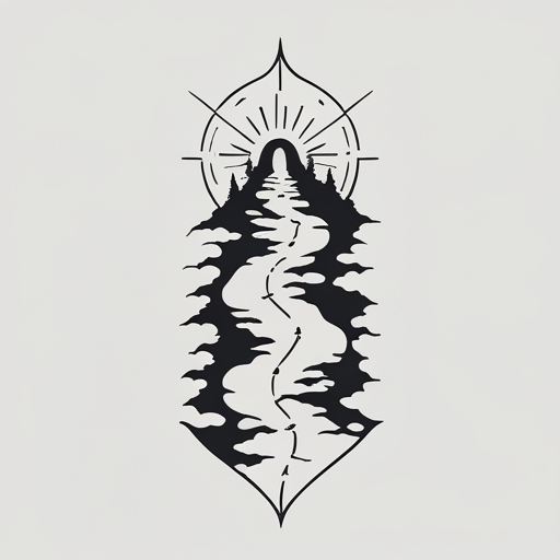 Sacred Path Tattoo idea