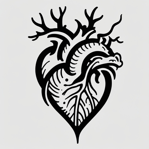Dragon’s Heart Tattoo idea