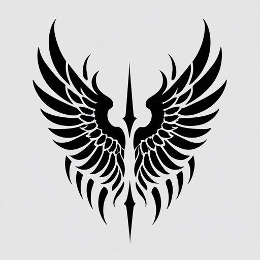 Wings of Midnight Tattoo idea