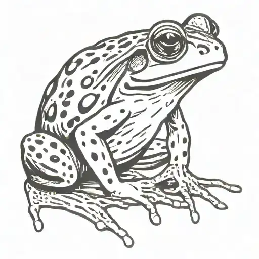 Frog Smoking