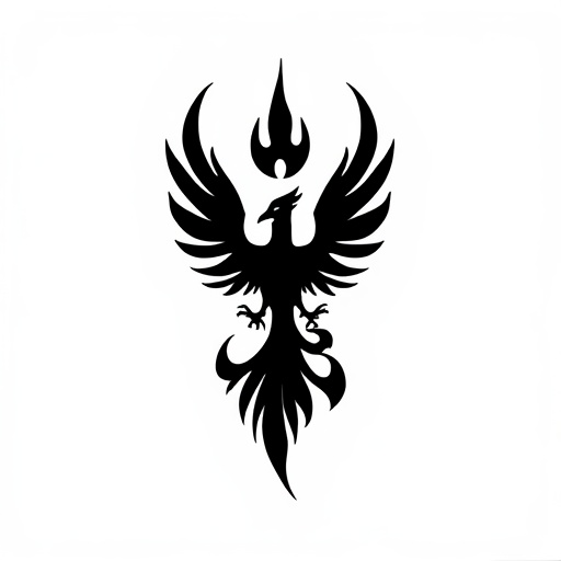 Whispers of Phoenix’s Flame Tattoo idea
