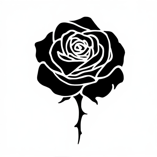 Sacred Rose Tattoo idea