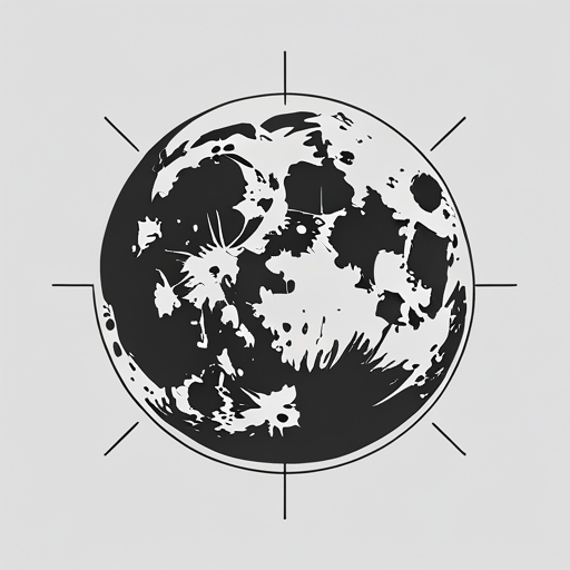 Moonlit Echo Tattoo idea