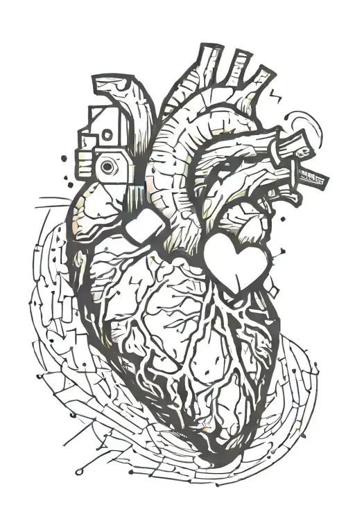 Card Ripped Apart Heart