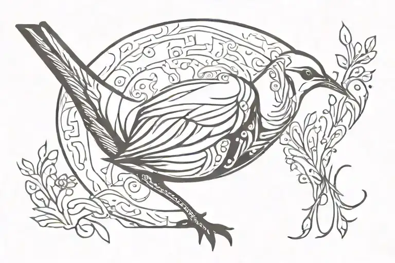 Wren Bird Aries Zodiac Sign