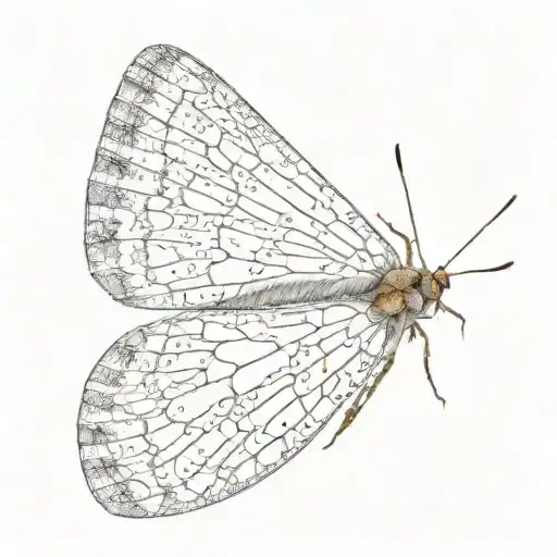 Slender Moth Open Wings