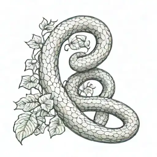 Moon Ivy Pillar Snake