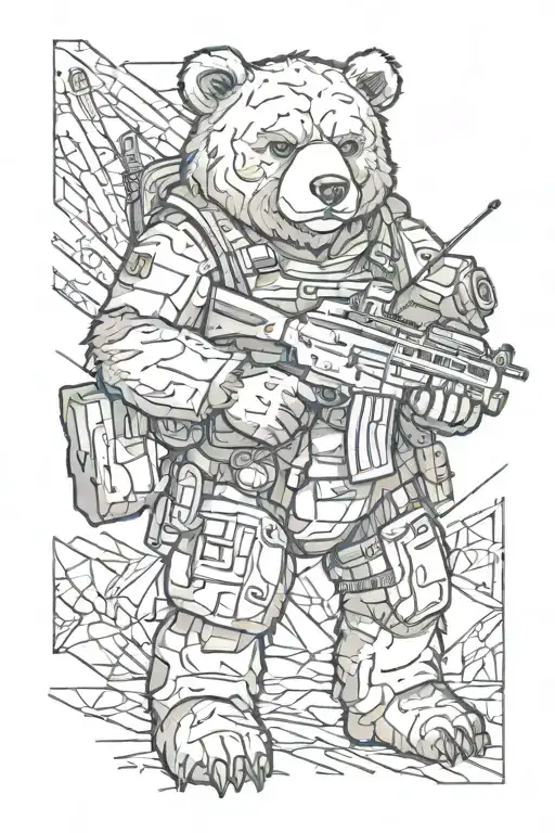 Commander Attacker Bear