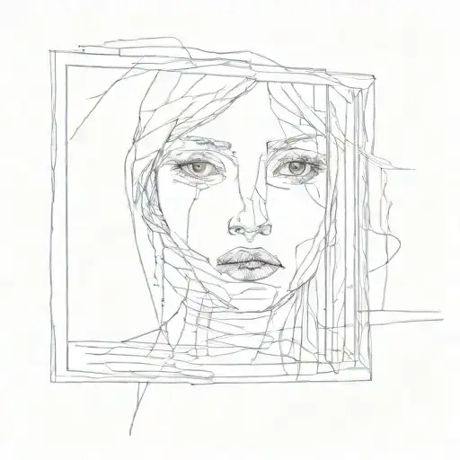 Black And White Drawing