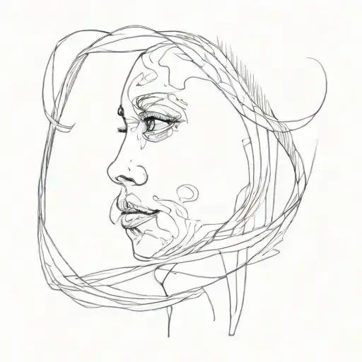 Black And White Drawing