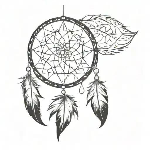 Feather Pink Dreamcatcher