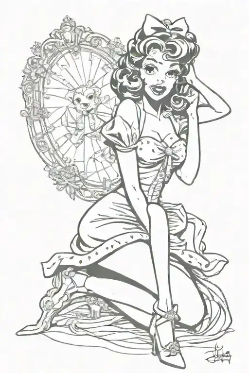 Disney Pinup Girl