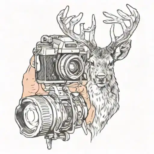 Deer And Camera