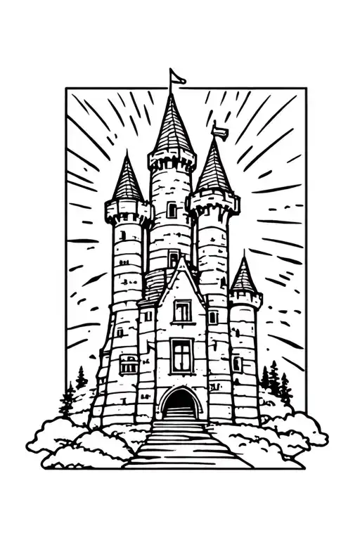 Scottish Castle Surrounded