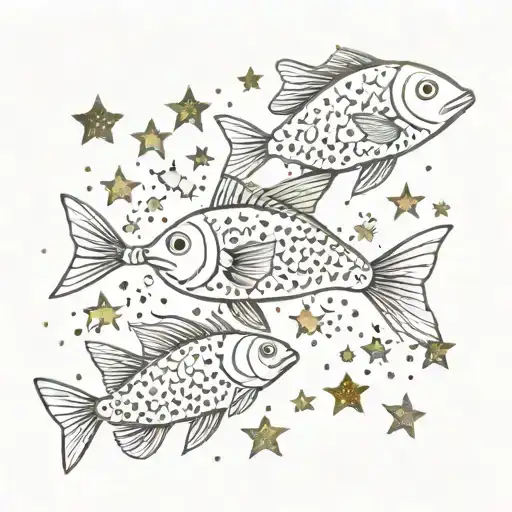 Fish And Sparkle Stars