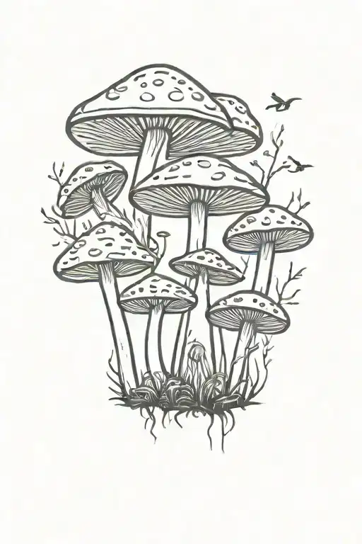 Fairy Mushroom Forest