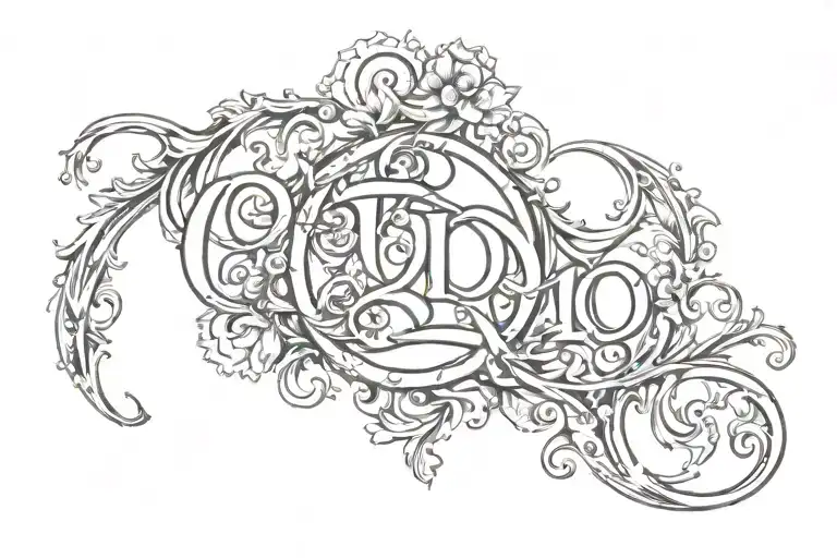 Yolo With October Symbol Intertwined