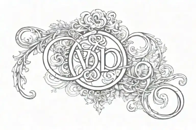 Yolo With October Symbol Intertwined