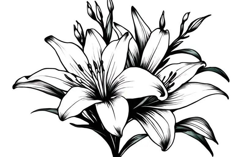 Lily Flowers With Bible Verses