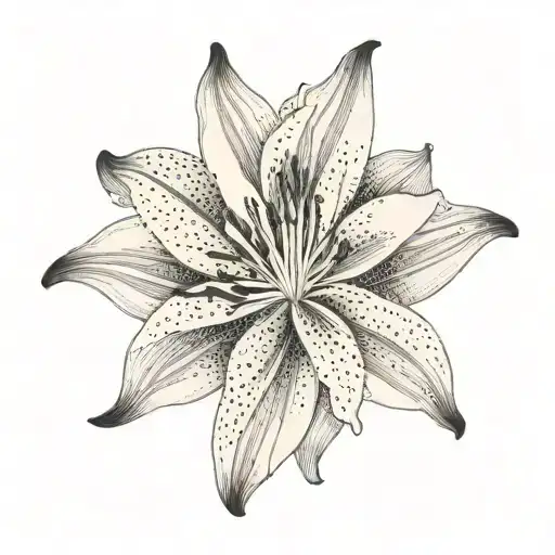 Lily Flower Blooming