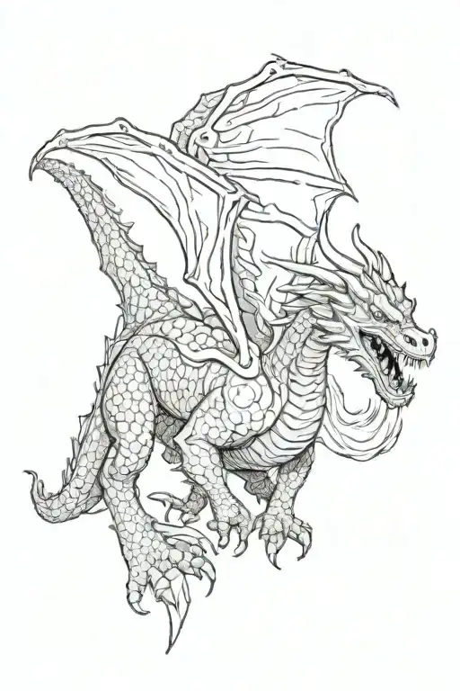 Dragon Flying