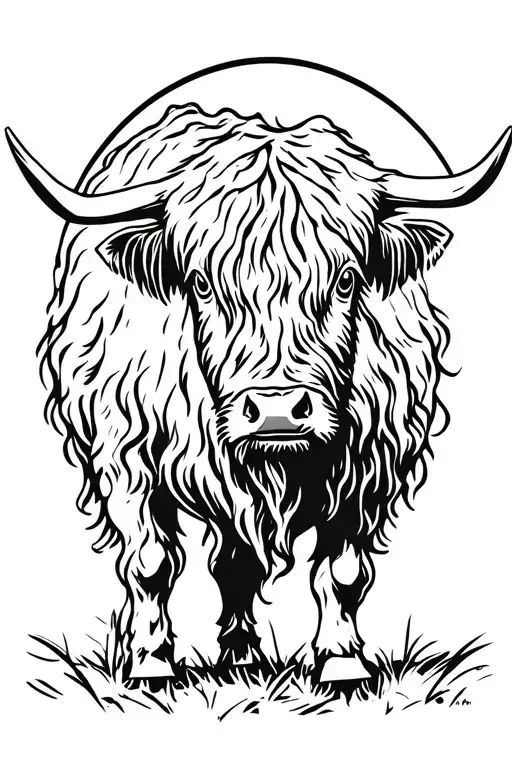 Highland Cows World War 2