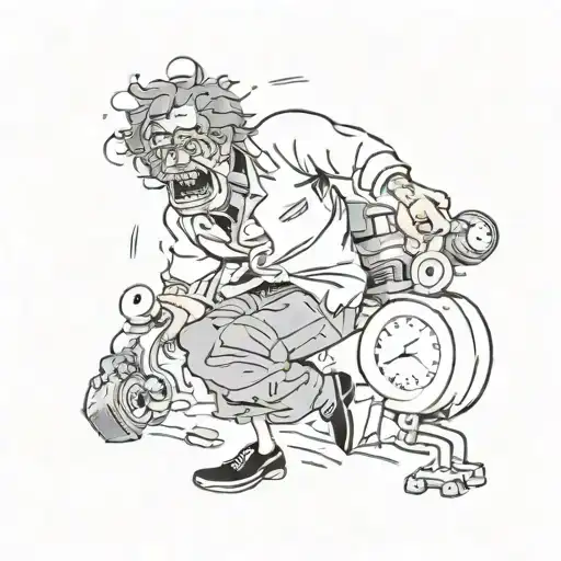 A Crazy Person Who Doesn't Give Up And Tries