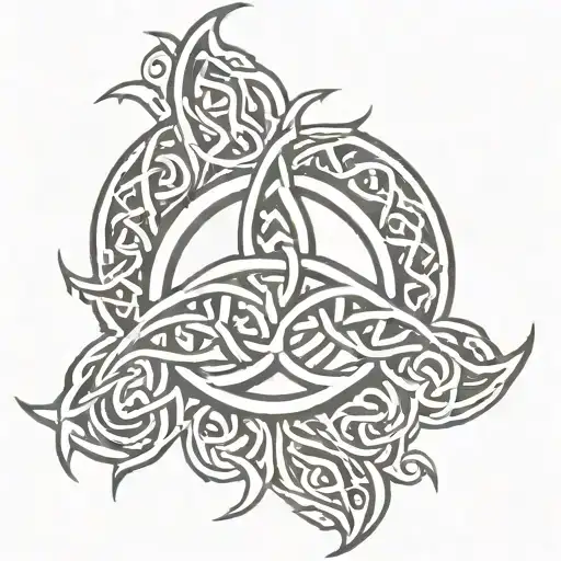 Tribal An Celtic Knot Mix