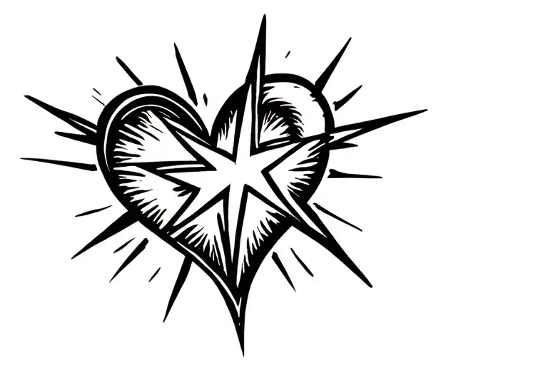 Heart With Star