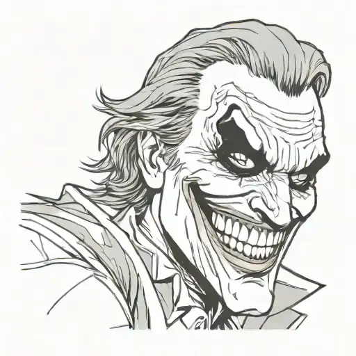 Joker Face Comic