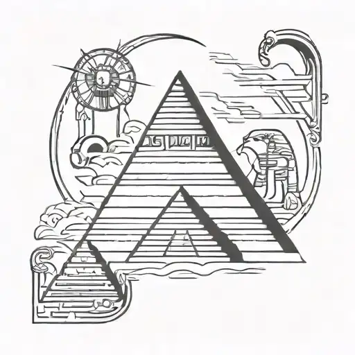 Egyptian Pyramid Small