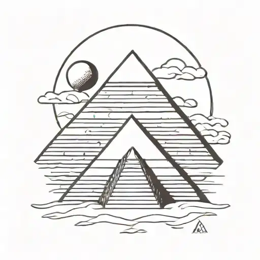 Egyptian Pyramid Small