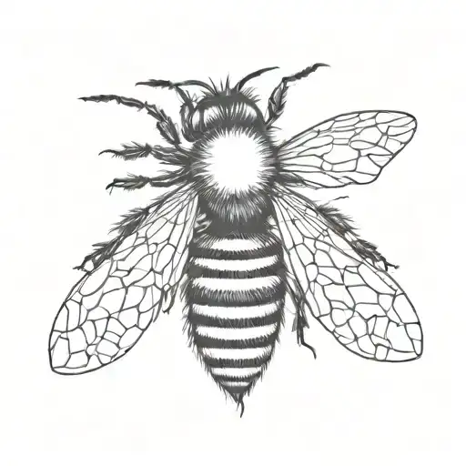 Bee Dressed Up As A Ghost