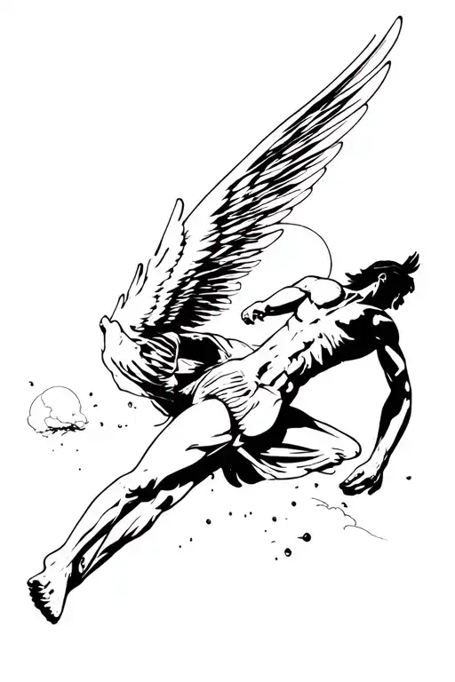Icarus Falling From The Sky