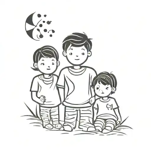 Father Who Raised His 2 Children Alone