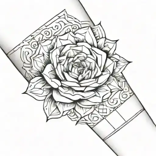 Thin Line Feminine Arm Cuff